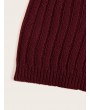 Solid Rib-knit Crop Cami Top
